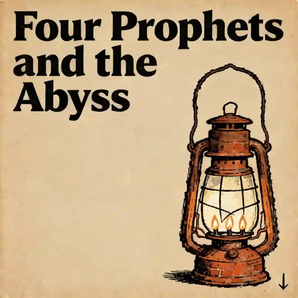Copertina del libro The Existential Abyss: Lessons from Four Prophets