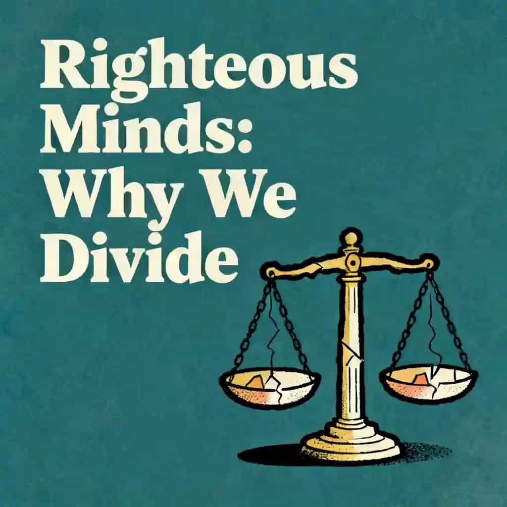 The Righteous Mind: Why We Are Divided book cover