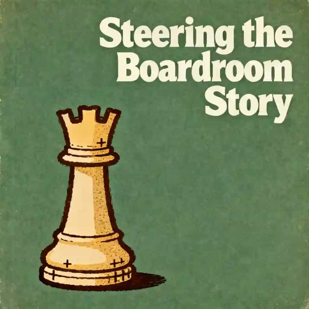 Portada del libro Leading the Boardroom Narrative