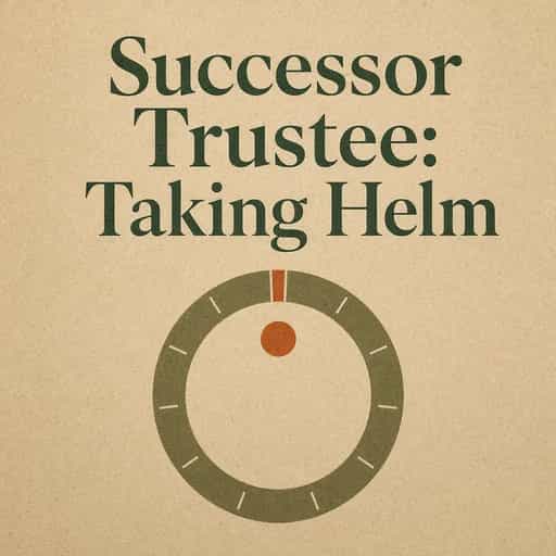 Capa do livro The Successor Trustee: Taking the Helm