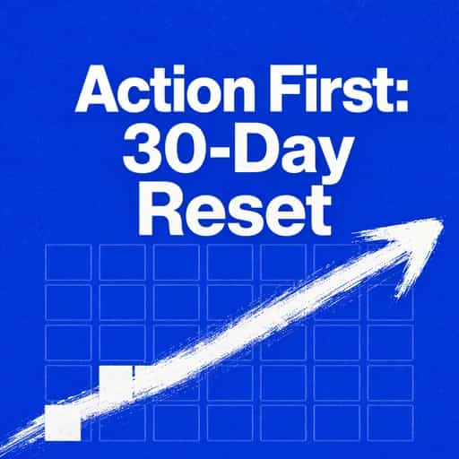 Action Over Motivation: 30 Days to Reset 책 표지