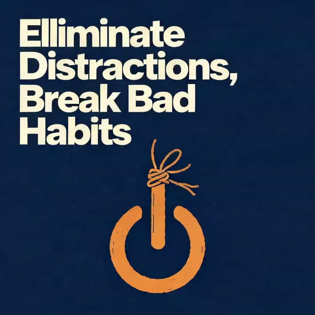 Eliminate Distractions and Break Bad Habits Forever 책 표지