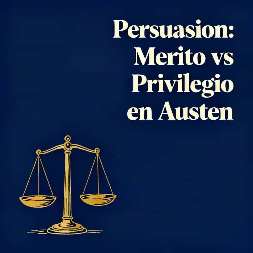Обложка книги Persuasion: Merito vs Privilegio en Austen