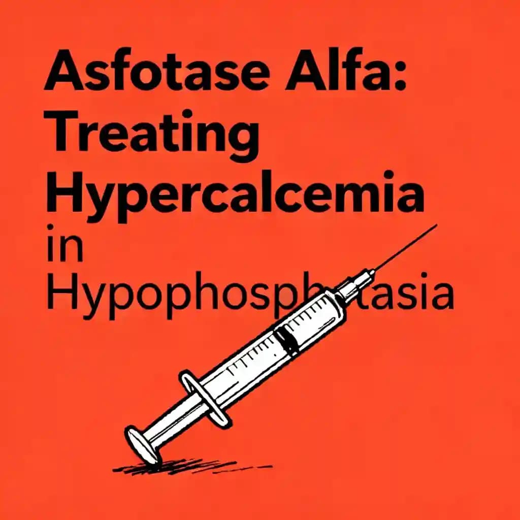 Asfotase Alfa: Treating Hypercalcemia in Hypophosphatasia