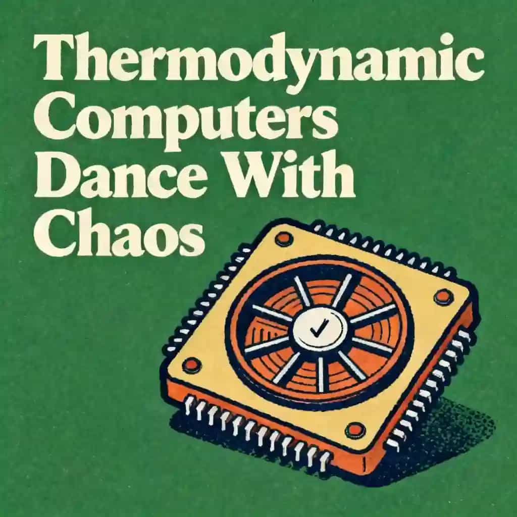 Buchcover von Computers That Dance With Chaos: Thermodynamic Computing Revolution