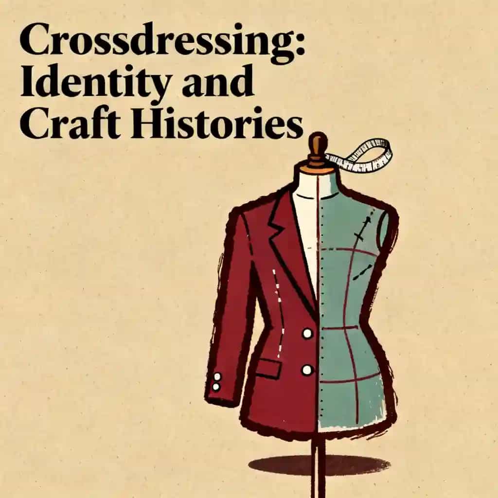 Couverture du livre Crossdressing: A History of Identity and Craft