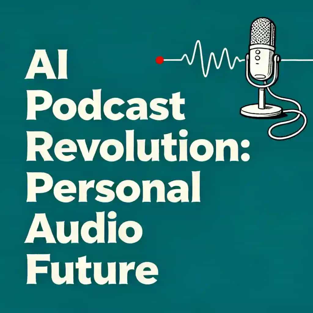 AI Podcast Revolution: Personal Audio Future book cover