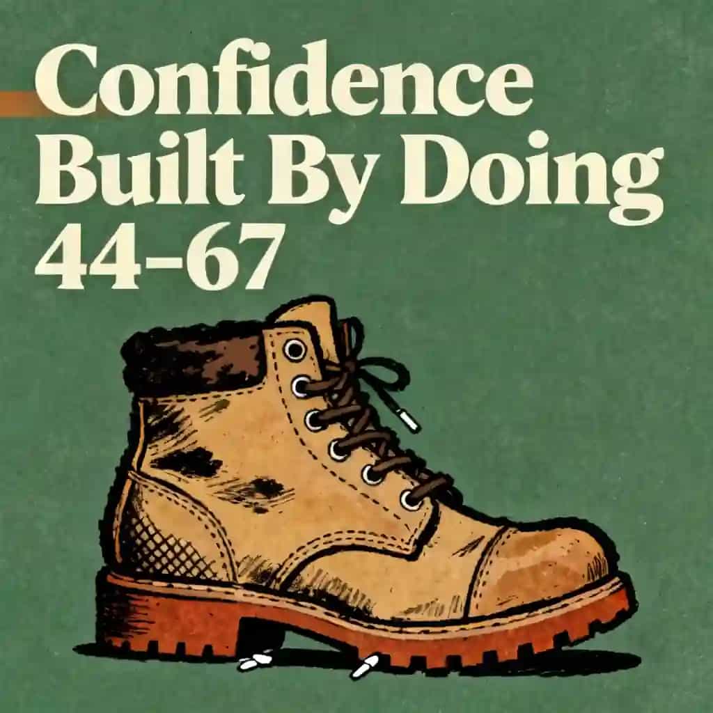 Copertina del libro Building Real Confidence Through Action