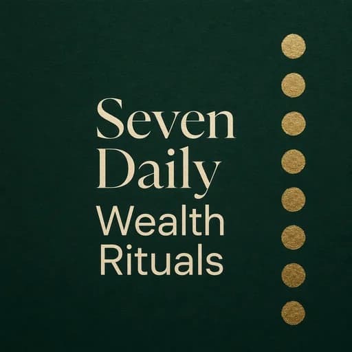 The Millionaire’s Daily Practice: 7 Wealth Rituals & Brain Science