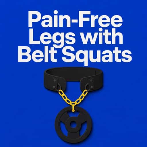 The Belt Squat: Training Legs Without the Back Pain book cover