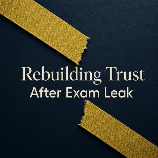 The NEET-UG 2026 Paper Leak: Lessons in Trust and CBI Findings