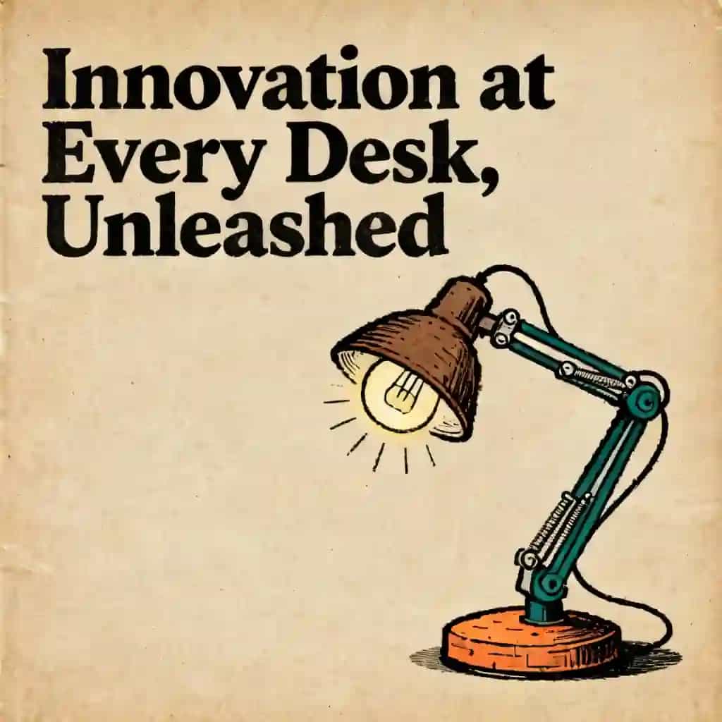 Обложка книги Unleashing Innovation at Every Desk