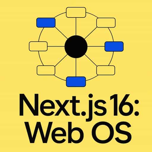 Next.js 16: The Modern Web Operating System の書籍表紙