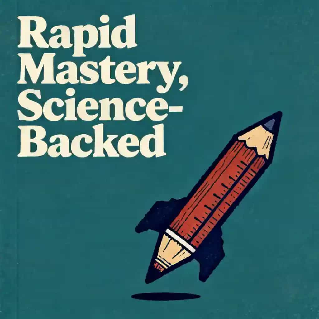 Обложка книги Master Anything Fast: Science-Backed Learning Hacks
