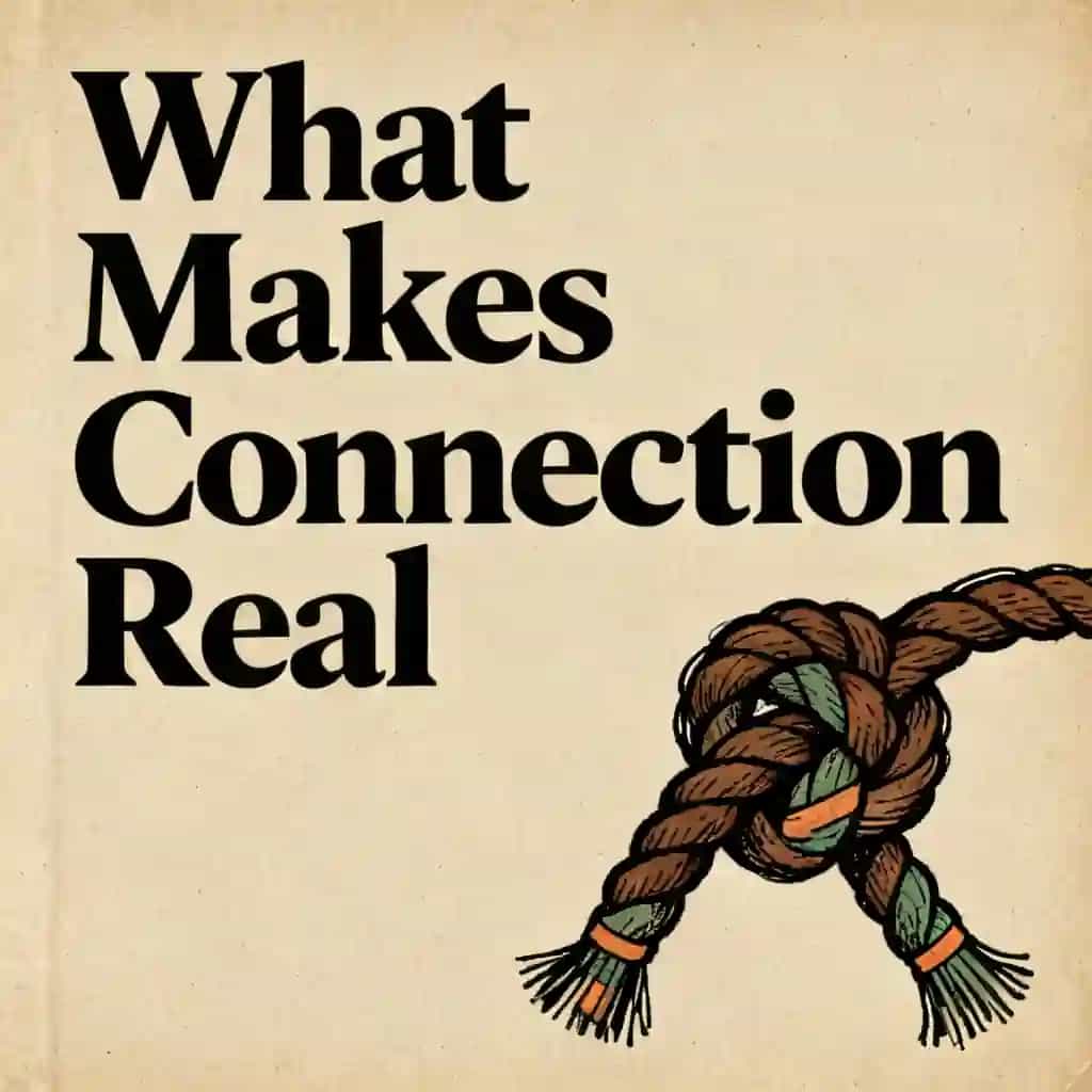 Copertina del libro The Truth About Real Connection