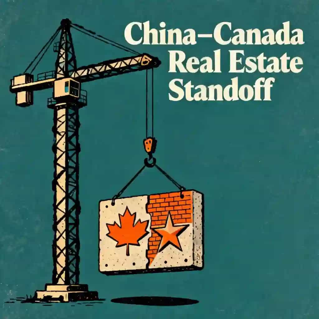 Обложка книги China vs Canada: Real Estate Development Clash