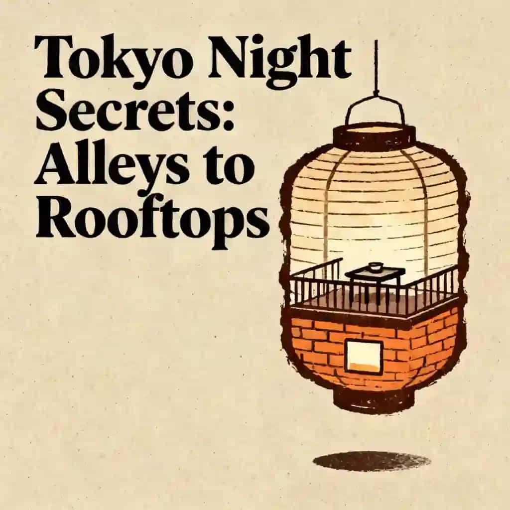Tokyo nightlife secrets from back alleys to rooftops 书籍封面