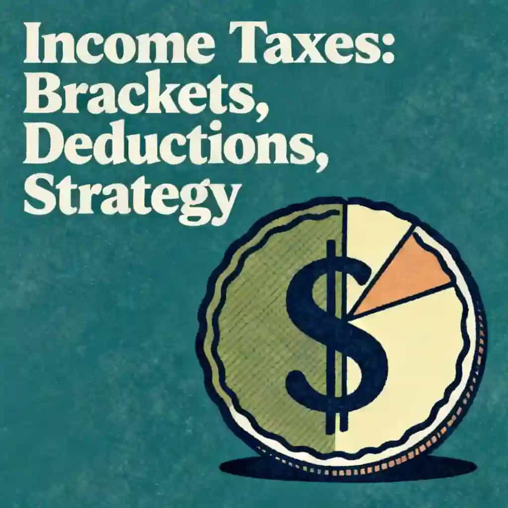 Buchcover von How Income Taxes Really Work: Brackets, Deductions & Strategy