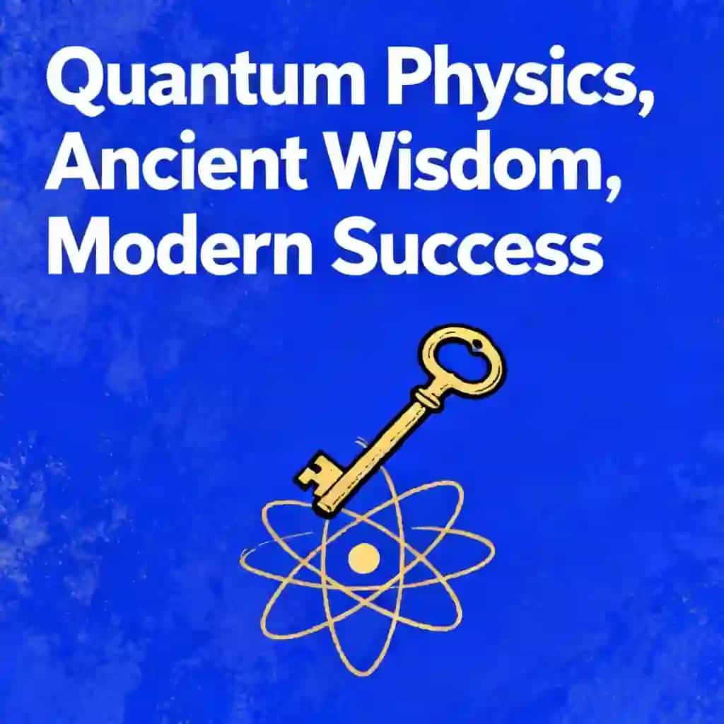 Quantum Physics Through Ancient Wisdom and Modern Success book cover