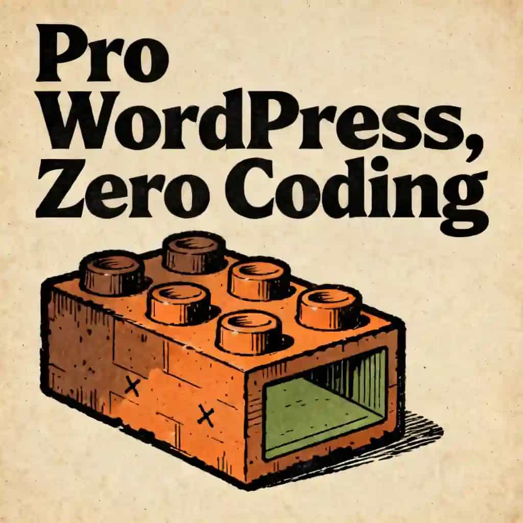 Build WordPress sites like a pro without coding book cover