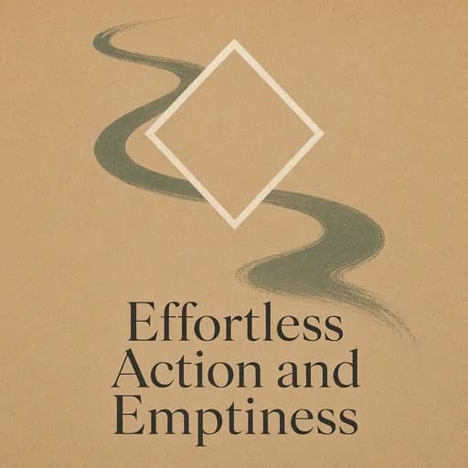 Effortless Action: Tao Te Ching, Diamond Sutra, and Wu Wei