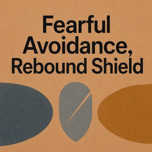 Fearful Avoidance: Why Fear of Intimacy Triggers Rebound Relationships