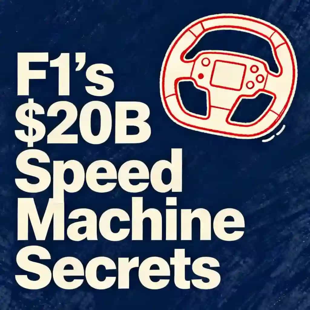 Copertina del libro F1's $20 Billion Speed Machine: Business Secrets