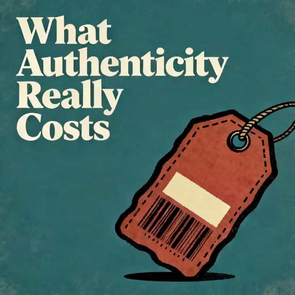 The Cost of Being Real book cover