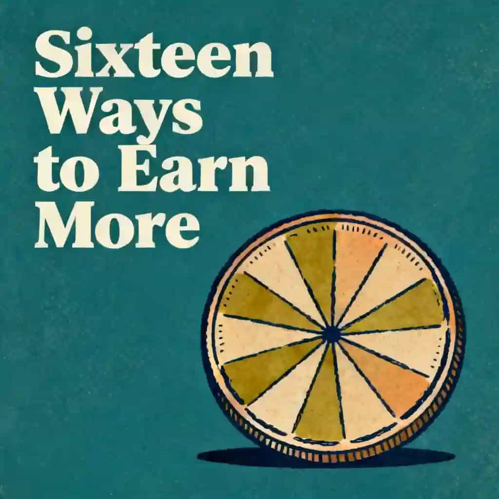 Buchcover von How to make more money with 16 income strategies