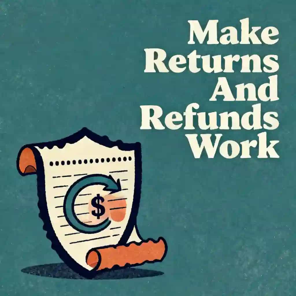 Making Returns and Refund Policies Work for You book cover