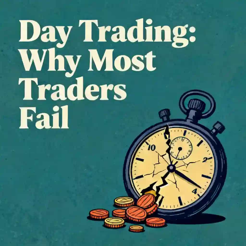 Обложка книги Day trading basics: Why most traders fail