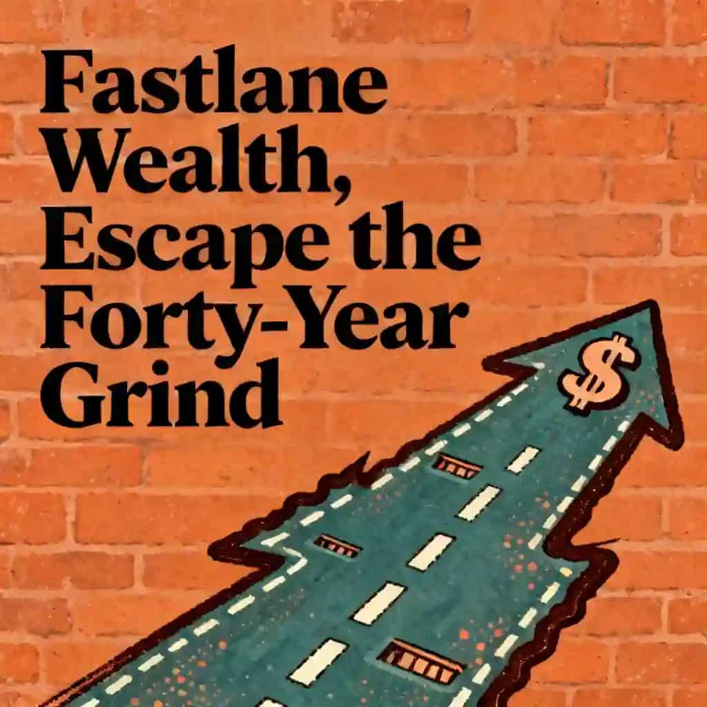 Buchcover von The Millionaire Fastlane: Escaping the Forty-Year Grind