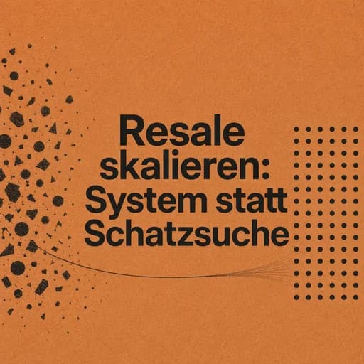 Resale-Skalierung: Vom Schatzsucher zum System-Architekten