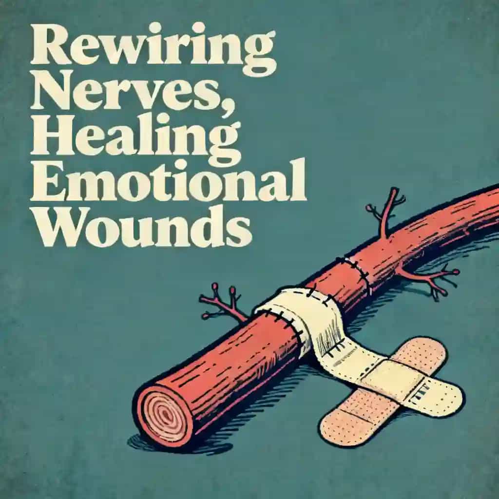Copertina del libro Healing emotional wounds by rewiring your nervous system