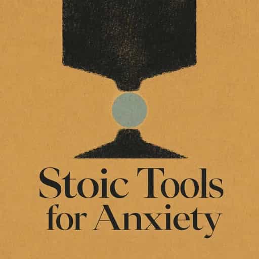 Buchcover von What the Stoics Knew About Anxiety