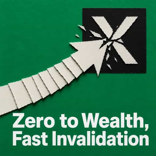Building Wealth from Zero: The Speed to Invalidation book cover
