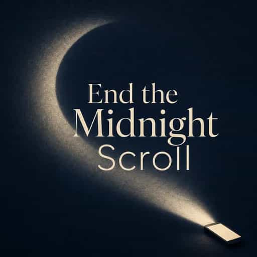 The Midnight Scroll: Reclaiming Your Sleep book cover