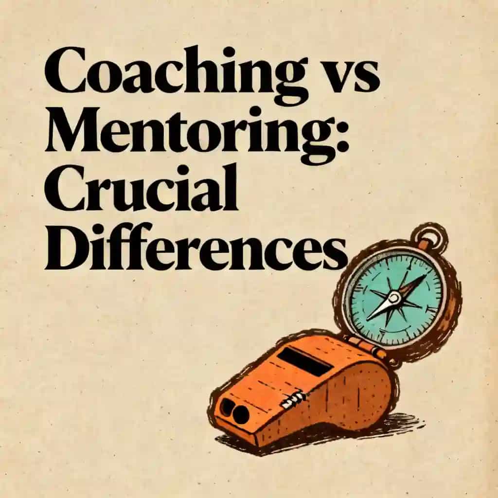 Coaching vs Mentoring: Why the Difference Matters の書籍表紙