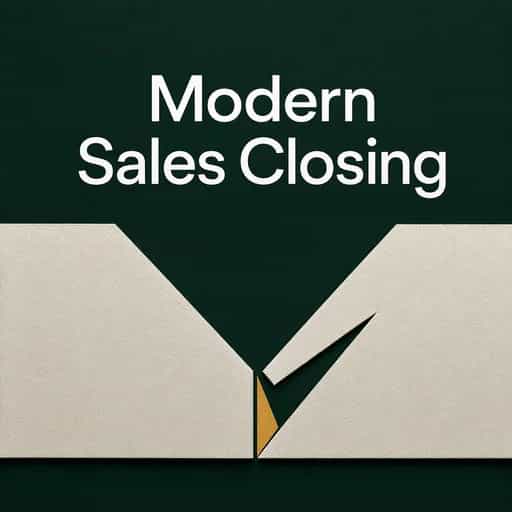 Copertina del libro The Art of the Modern Sales Close