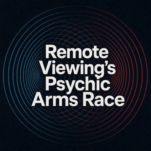 Remote Viewing: The Cold War Psychic Arms Race & CIA Research