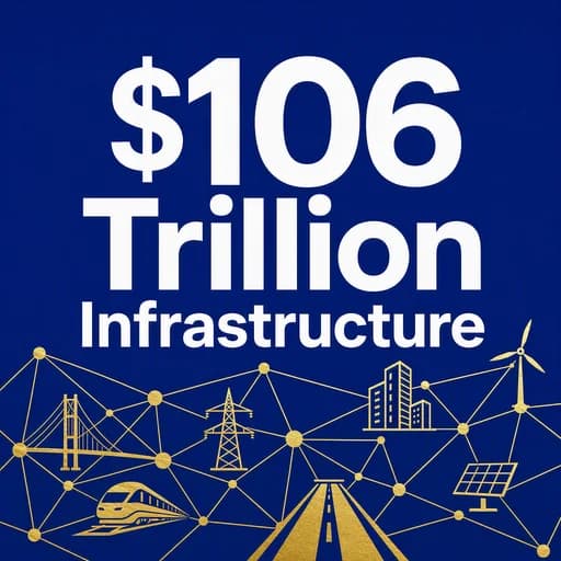 The $106 Trillion Infrastructure Bill: Global Economy Blueprint