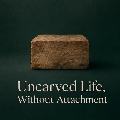 The Uncarved Block: Living Without Attachment & Taoist Simplicity