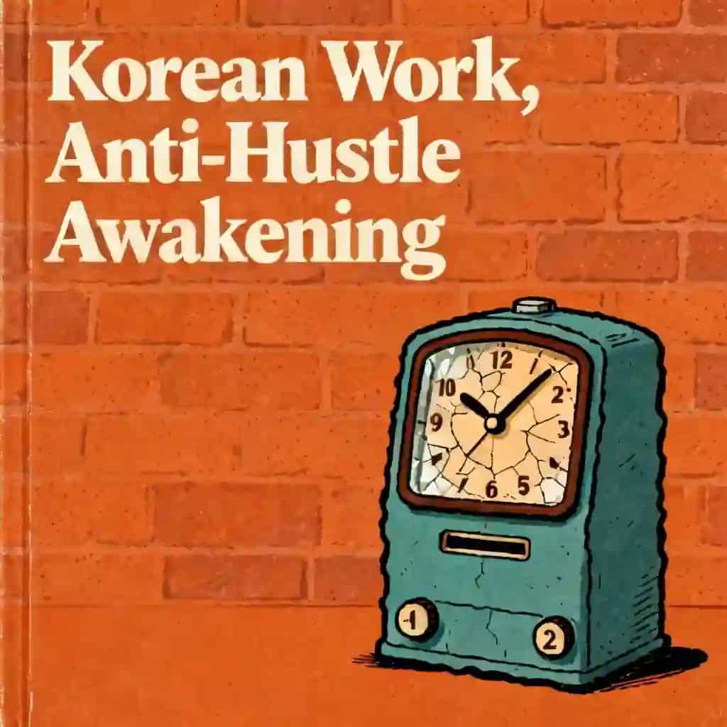 Обложка книги Korean Work Culture's Anti-Hustle Awakening