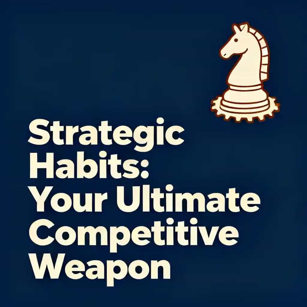 Buchcover von Strategic Habits: Your Ultimate Competitive Weapon