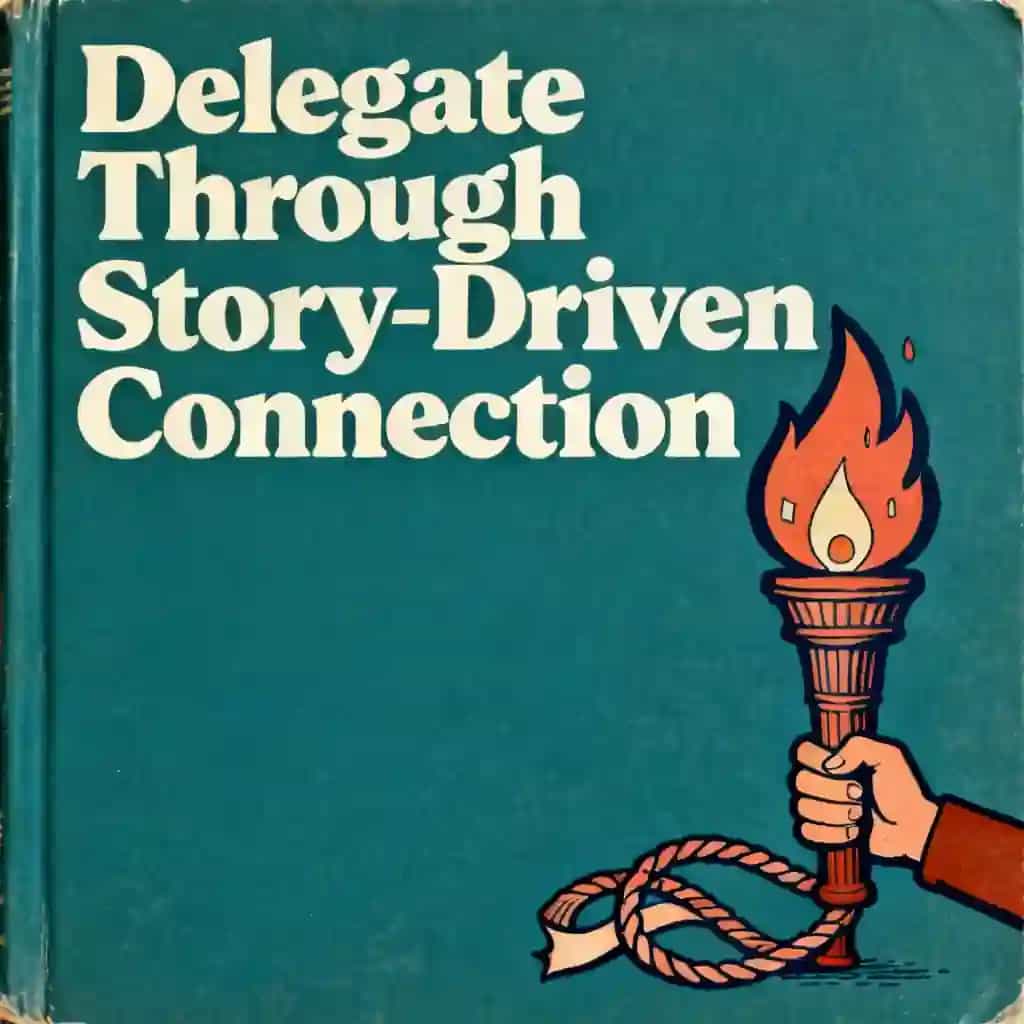 Couverture du livre Storytelling Leadership: Delegate Through Connection