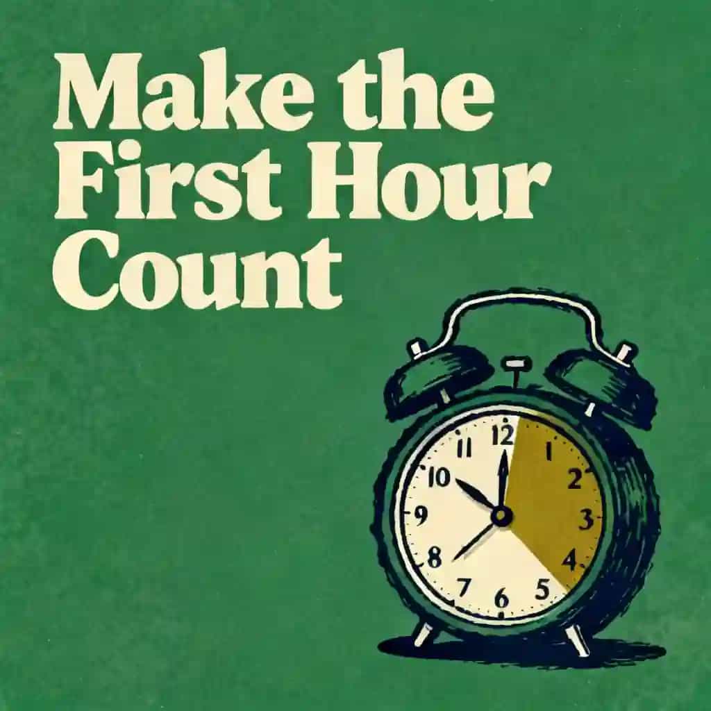 Copertina del libro The First Hour Rule