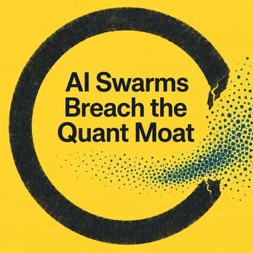 AI Trading Swarms: The End of the Quant Moat book cover
