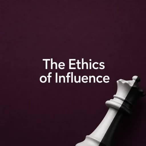 Dark Psychology and the Ethics of Influence: Persuasion vs Manipulation