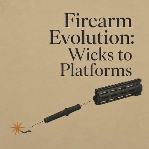 Обложка книги Firearm Evolution: From Burning Wicks to Modern Platforms