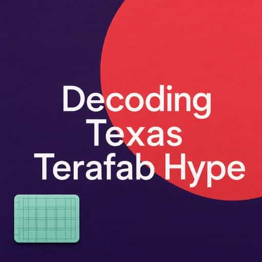 Couverture du livre The $16.8 Billion Texas Terafab: A Guide to Tech Hype